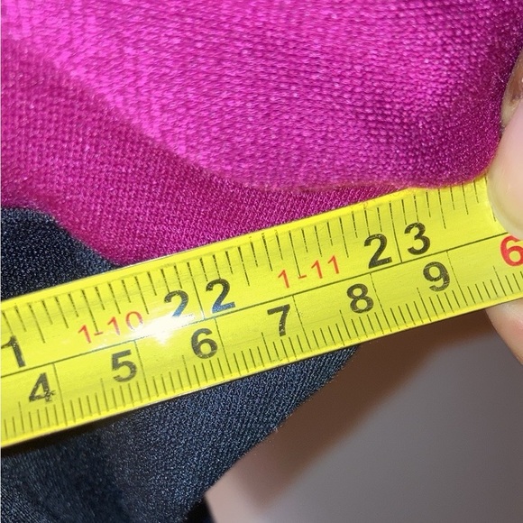 NWT Homeyee | Women’s Fushia/Black Stretch Tunic Pencil Sheath Dress - Size 16 - Picture 11 of 15